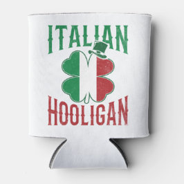 ホオリイタリアンガンイタリア国旗シャムロックSt patricks 缶クーラー