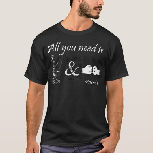 ホカとユーモア Tシャツ (正面)
