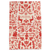 ホカスタムリデーフォークアート ミディアムペーパーバッグ (正面)