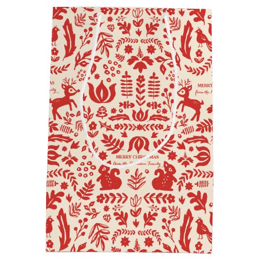 ホカスタムリデーフォークアート ミディアムペーパーバッグ (裏面)