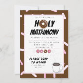 ホカスタムーリーマトリモニーブルンチ招待状 招待状 (正面)