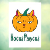 ホカスパウカスハロウィンパンプキンジンジャー猫魔法 ウィンドウサイン (シート3)