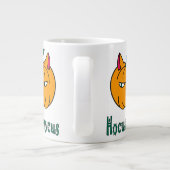 ホカスパウカスハロウィンパンプキンジンジャー猫魔法 ジャンボコーヒーマグカップ (裏面)