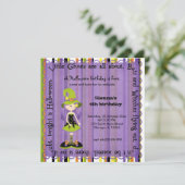 ホカスポカスウィッチ誕生日 招待状 (スタンド正面)