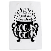 ホカスポカスハロウィンギフトの束 ミディアムペーパーバッグ (正面)