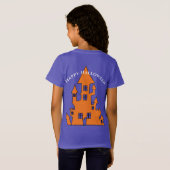 ホカスポカスハロウィーントリックまたはトリート Tシャツ (裏面フル)