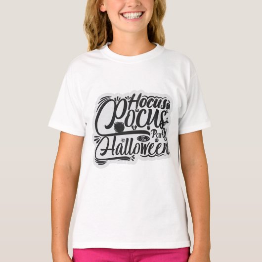 ホカスポカスハローウィンパーティ Tシャツ (正面)