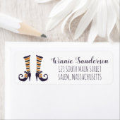 ホカスポカス差出人住所ラベル、ウィッチシューズ ラベル (インサイチュ)