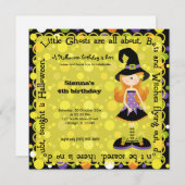 ホカスポカス誕生日 招待状 (正面/裏面)