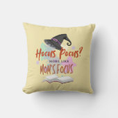 ホカス・ポカス？母の焦点に近い クッション (正面)