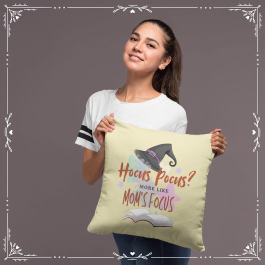 ホカス・ポカス？母の焦点に近い クッション