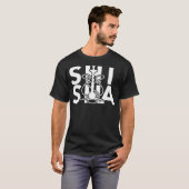 ホカ友情アラビア語 Tシャツ (正面フル)