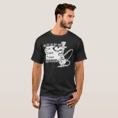 ホカ愛好家が煙を見せたいジャンプのマスタング Tシャツ (正面フル)