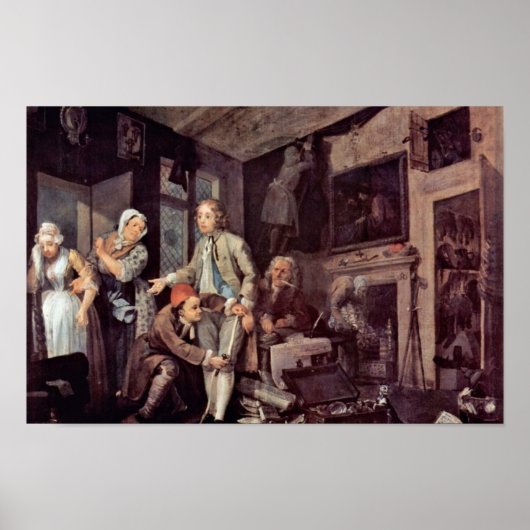 ホガース・ウィリアムによる継承 ポスター (正面)