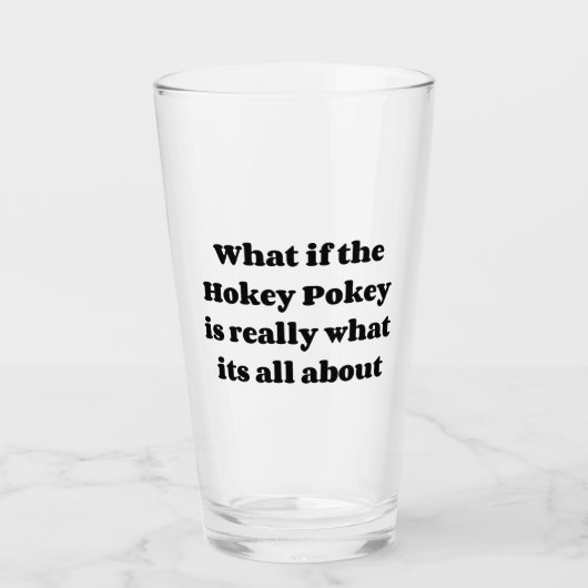 ホキもしー・ポキーとは何か タンブラーグラス (正面)