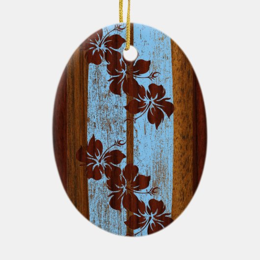 ホキパヴィンテージサーフボードオーナメント セラミックオーナメント (裏面)