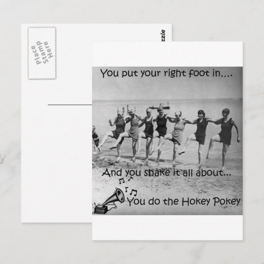 ホキーポキー ポストカード (正面/裏面)