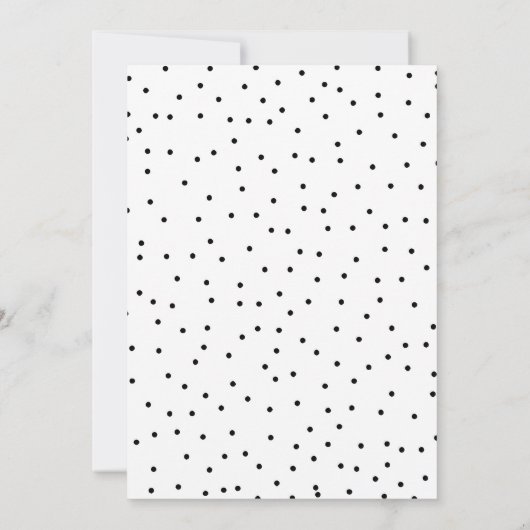 ホギーとチャギスガールベビーシャワー招待状 招待状 (裏面)