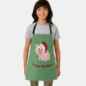 ホギーホリデーズクリスマスブタ エプロン (インサイチュ)