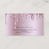 ホクエレガントトラピチグリッタードリップスアゲートマーブル 名刺 (裏面)