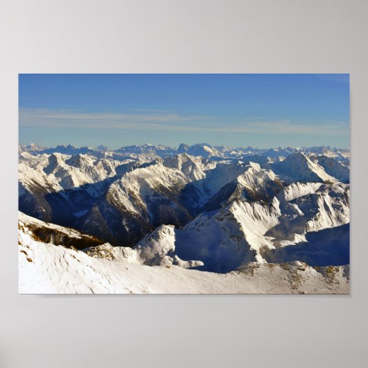 ホクグルグオバーガルグルティロストリアアルプスオーストリア ポスター (正面)