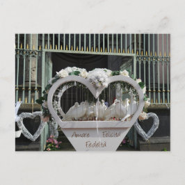 ホクツェイツタウベンワルテンアウフダスブラウトパール ポストカード