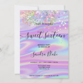 ホクモダンラグラフガーリートレンディースウィート16招待状 招待状 (正面)
