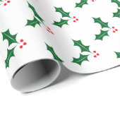 ホクラシックリデークエレガントリスマスホワイト ラッピングペーパー (ロールコーナー)