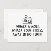 ホクロだ。あっという間にストレス遠くにを打て! シーズンポストカード (正面/裏面)