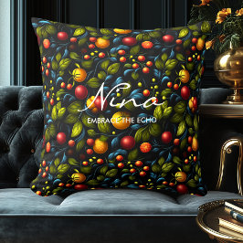 ホクロインスパイアマフローラデザイン化粧枕 クッション