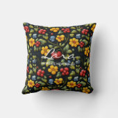 ホクロインスパイアマフローラ美術装飾品 クッション (裏面)