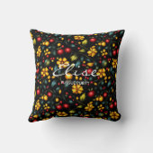 ホクロエレガントマフローラ装飾装飾用クッション クッション (裏面)