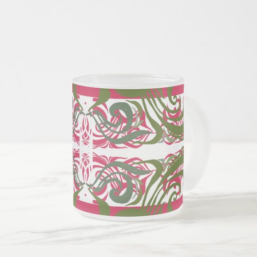 ホクロマエキゾティック フロストグラスマグカップ (正面右)