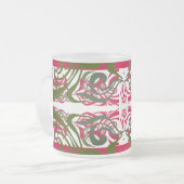 ホクロマエキゾティック フロストグラスマグカップ (正面左)