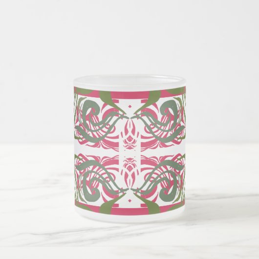 ホクロマエキゾティック フロストグラスマグカップ (中央)