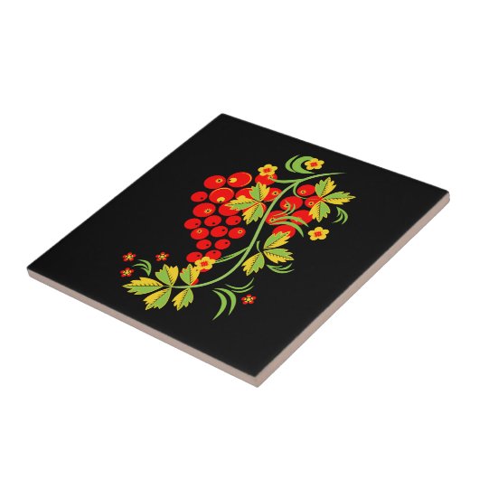 ホクロマ模様 タイル (側面)