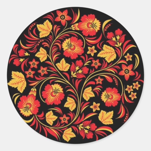 ホクロマ(ホクロマ)アートロシアのワークショップ ラウンドシール (正面)