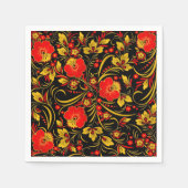 ホクロロシアのマ スタンダードカクテルナプキン (正面)