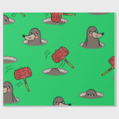 ホクロ模様 ラッピングペーパー (フラット)