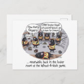 ホクロ脳震盪 ポストカード (正面/裏面)