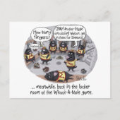 ホクロ脳震盪 ポストカード (正面)