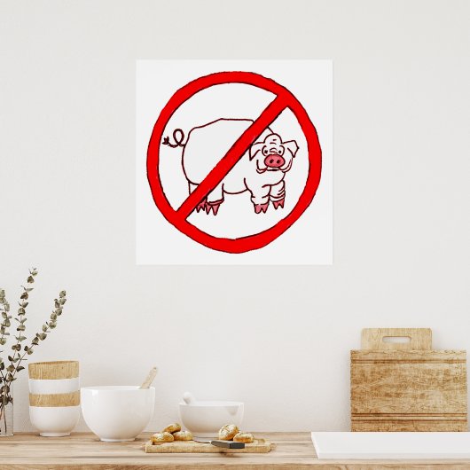 ホグの円なし ポスター (キッチン)