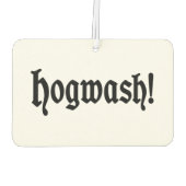 ホグウォッシュ！ カーエアーフレッシュナー (裏面)