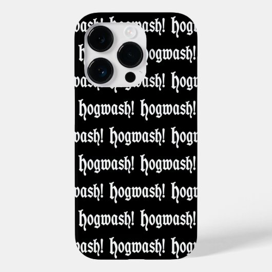ホグウォッシュ! Case-Mate iPhoneケース (裏面)