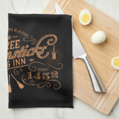 ホグスメードザ™スリーブロムスティック™パブ&イン キッチンタオル (四つ折り)