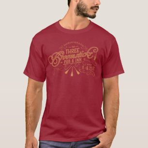 ホグスメードザ™スリーブロムスティック™パブ&イン Tシャツ