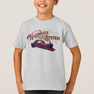 ホグズミード駅ヴィンテージ グラフィック Tシャツ