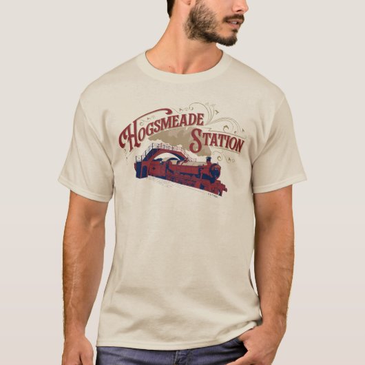 ホグズミード駅ヴィンテージ グラフィック Tシャツ (正面)