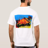 ホグフィッシュのシャツ Tシャツ (裏面)