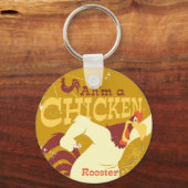 ホグホルンああ鶏だ キーホルダー (正面)